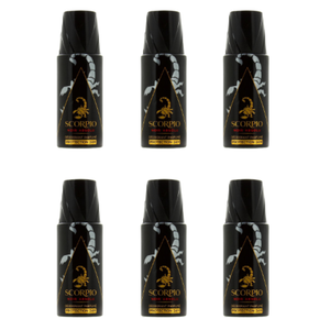 สกอร์ปิโอ 6*150 มล. นัวร์ แอบโซลู โรลออนระงับกลิ่นกายสำหรับผู้ชาย - Product Image 1