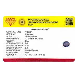 Iolita (Neeli) de 3.43 Quilates, Corte Esmeralda Facetado, Verde Azulado, Mineral de Cuarzo Calibrado para 1mm, Certificado por IGI para Joyería - Product Image 4