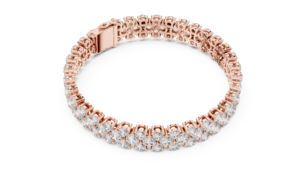 Pulsera de Novia de Oro Blanco de 14K con Diamante Marquise Cultivado en Laboratorio para Mujer, Quilates de Lujo, Certificado, Regalo de Aniversario de Bodas, Elegante - Product Image 6