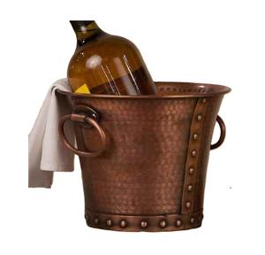 Enfriador de vino antiguo de color dorado con aspecto elegante hecho a mano en enfriador a granel y enfriador Fabricación y proveedor de cesta de hielo - Product Image 3