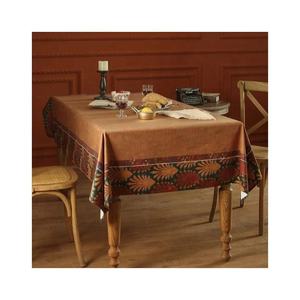 Juego de Manteles de Lino 100% de Primera Calidad, Personalizados, Impermeables, con Bordado, Diseño Lujoso y Bonito para Fiestas - Product Image 4