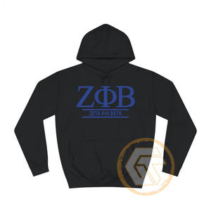 ออกแบบเสื้อฮู้ดดี้ของคุณเองสำหรับฤดูหนาว Zeta Phi Beta สำหรับผู้หญิง ผลิตตามสั่ง ขายส่ง คุณภาพสูง ผ้าฝ้ายผสมโพลีเอสเตอร์ ระบายอากาศได้ดี มีหลายขนาด - Product Image 5