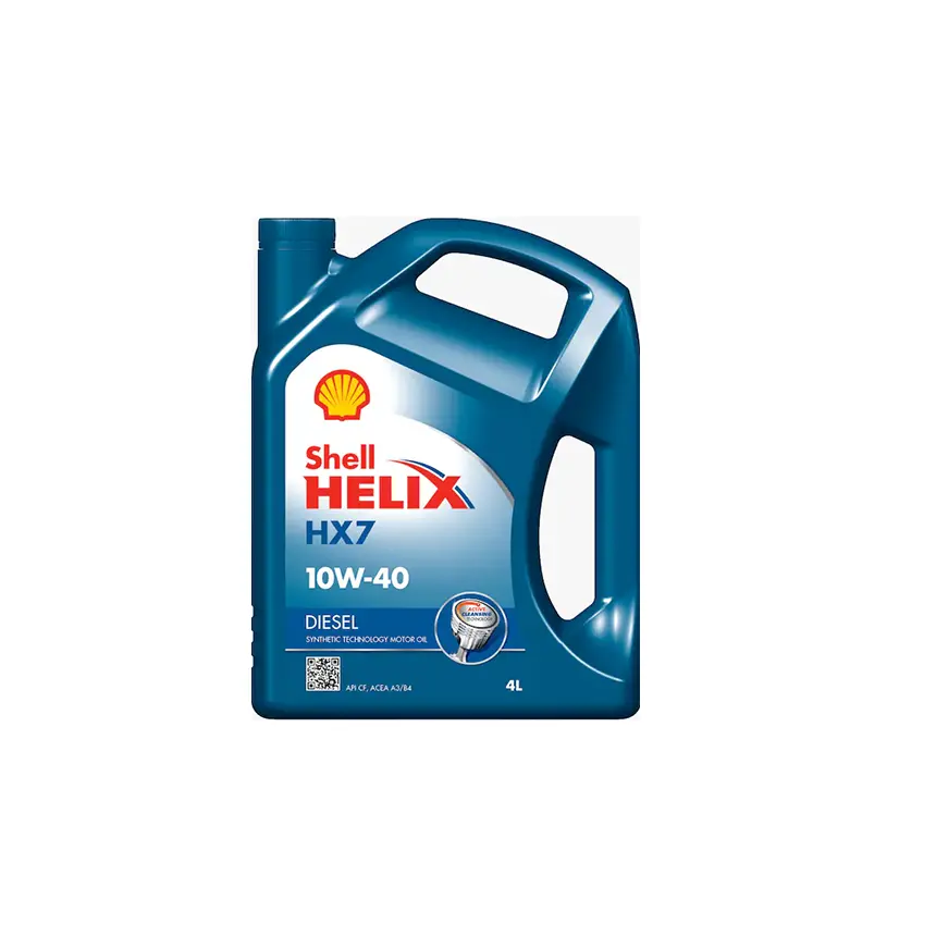 Hoge Kwaliteit Shell Helix Hx7 10W 40 Auto Olie Die Is Een Van De Beste Keuzes Voor De Meest Geavanceerde En Veeleisende Automotoren