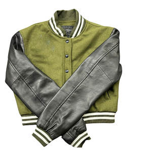 Chaquetas Versity de invierno de béisbol para hombres de calidad superior Precio barato Servicio OEM Recubierto de lona - Product Image 1