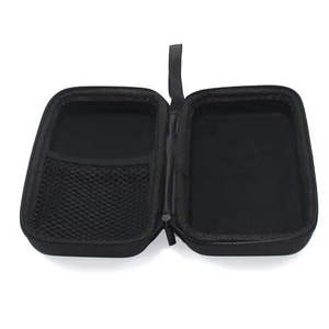 Étui de rangement en cuir PU avec logo personnalisé, étui en EVA écologique, fermeture éclair de luxe, sac à outils, style simple et classique - Product Image 1