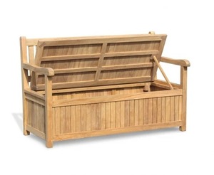 Chaises de salon en teck, équipées de tiroirs au bas, fabriquées avec des matériaux écologiques - Product Image 3