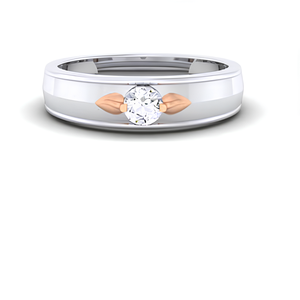 Elegante anillo de diamante de compromiso solitario para niña mujer IGI certificado 14K 18K oro sólido hecho a mano declaración minimalista anillo - Product Image 5