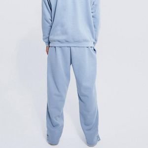 Ensemble short deux pièces écologique personnalisable survêtement de fitness pour hommes marque privée tenue de piste Logo imprimé hiver - Product Image 3