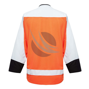 Jerseys de hockey sobre hielo personalizados duraderos para equipos de clubes y escuelas con material transpirable y múltiples opciones de color - Product Image 4