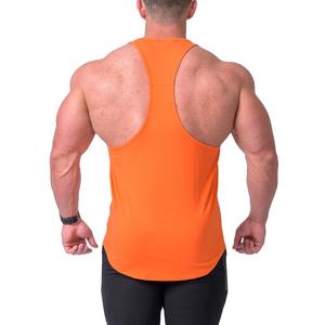 Débardeur de sport pour homme en coton uni, respirant et à séchage rapide, idéal pour le sport et la gym – Meilleure vente en gros - Product Image 3