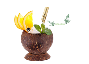 Tasses à boire en coquille de noix de coco/Meilleure vente Tasse en coquille de noix de coco écologique de haute qualité fabriquée au Viet Nam - Product Image 2