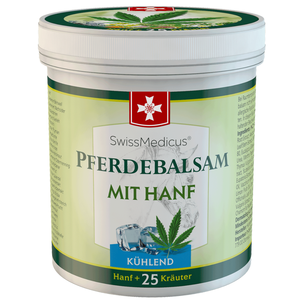 SwissMedicus Pferdebalsam 500 ml Amazon Best Seller Gel Herbal refrescante para aliviar las piernas pesadas Belleza de Calidad Suiza Cuidado personal - Product Image 1