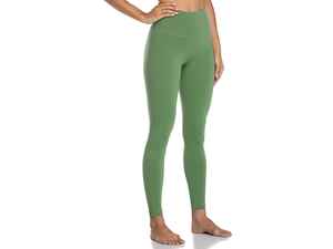Mallas de gimnasio para mujer, entrenamiento, yoga, fitness, pantalones de cintura alta, tela elástica transpirable, cómoda para correr y entrenar - Product Image 3