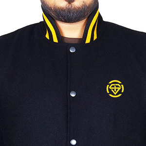 Venta caliente personalizado estilo fresco chaquetas universitarias de invierno Venta caliente chaqueta de lujo de manga de cuero chaquetas universitarias para hombres - Product Image 6