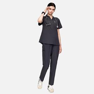 Uniformes de gommage médicaux femmes gommage infirmière uniforme haut pour hôpital OEM Service gommage infirmière - Product Image 2