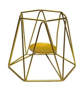 Modern Style Handmade Home Decorative Candle Holder Set Metal in Iron Candle Stand Hot Selling Candle <b>Light</b> Vessel - Product Image 2