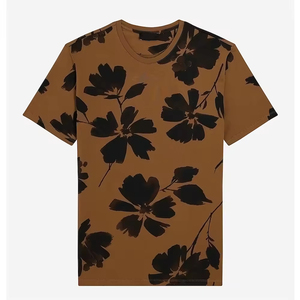 Camiseta personalizada 2025 para hombre, camiseta de ajuste Regular de peso pesado en blanco, camisetas de hombre con impresión Digital por sublimación - Product Image 3