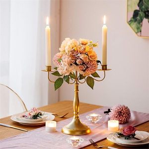 <b>Cheap</b> Price <b>Candle</b> Mold Wedding Decoration <b>Candle</b> Light Stand Metal in Iron Gold Plating Luxury <b>Candle</b> Making Holder - Product Image 3