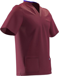 Uniformes hospitaliers pour infirmières et médecins Unisex 2025 Custom 4-Way Stretch Spandex Nursing Scrubs Suit Summer Prints OEM - Product Image 4