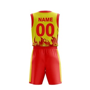 Uniformes de Baloncesto de Jersey de Poliéster 100% Sublimados Personalizados de Moda al por Mayor de Alta Calidad, Antibacterianos, de Secado Rápido y Transpirables - Product Image 6