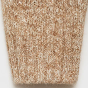 Personalizable de alta calidad visón gris para Polo suéter 100% algodón tejido mezcla de lana traje de invierno-transpirable antiarrugas - Product Image 5