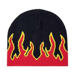 Bonnet brodé personnalisé pour hommes en plein air hiver bonnet en coton Offre Spéciale OEM bonnets tricotés en acrylique - Product Image 4