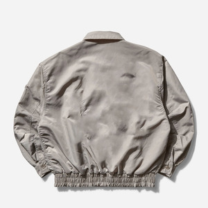 Chaqueta bomber clásica para hombre con cierre de cremallera frontal - Product Image 4