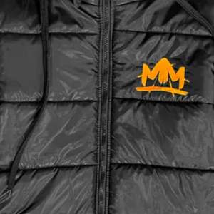 Chaqueta Acolchada con Capucha para Hombre, Diseño Acolchado, Cierre de Cremallera, Chaqueta Ligera de Invierno, Ropa de Abrigo Informal para Exteriores - Product Image 3