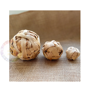 Jouets à mâcher en jacinthe d'eau de haute qualité pour animaux de compagnie Expérience de mastication durable naturelle Caractéristique durable pour le jeu de lapin - Product Image 2