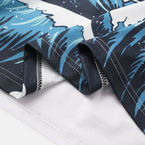 เสื้อยืดพิมพ์ซับลิเมชันขนาดพลัสไซส์ระบายอากาศได้ทำจากวัสดุโพลีเอสเตอร์/ ผ้าฝ้ายปากีสถาน - Product Image 4