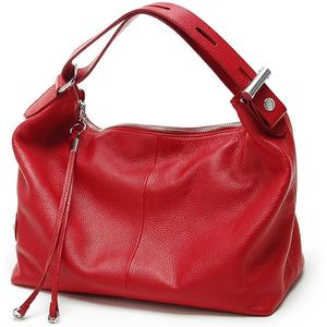 Elegante bolso de hombro de cuero PU genuino para mujer, uso cruzado - Product Image 3