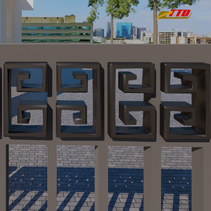 Clôture en fer forgé abordable fabriquée au Vietnam clôture métallique extérieure résistante à la rouille approvisionnement direct offre spéciale du marché de mai - Product Image 2