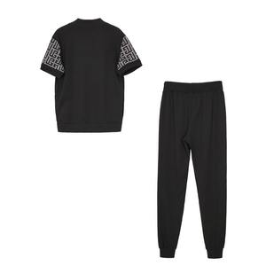 Chándales bordados para hombre Sudadera de algodón con lavado ácido Conjunto de pantalones de chándal y Sudadera con capucha de dos piezas Conjuntos para hombre - Product Image 5