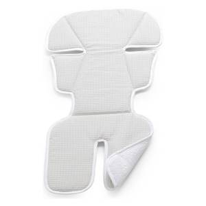Italbaby Funda de Asiento de Doble Cara Blanca 050 0030 05 para Cochecito, Silla de Auto y Trona - Product Image 1
