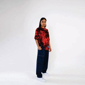 Camiseta con estampado de alta definición de Hip Hop para hombre: Ajuste holgado, cuello redondo, Manga corta | Marca de moda de calle americana - Product Image 3