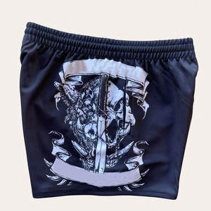 Pantalones Cortos Deportivos Transpirables de Poliéster 100 % para Niños y Adultos, Estilo Rugby Australiano, con Etiqueta Personalizada para Hombre y Mujer, en Venta - Product Image 2