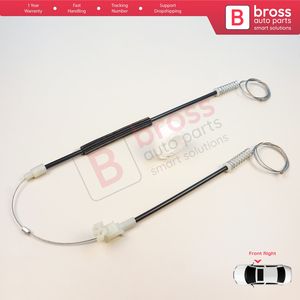 Juego de Reparación de Elevalunas Delantero Derecho BWR5616 para Carisma DA 1995-2006 4/5 Puertas MR912460, Repuestos Bross, Hecho en Turquía - Product Image 3