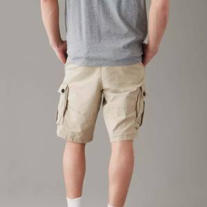 Offre Spéciale de marque Custom Stretch Oxford Sporty 100% Cotton Cargo Shorts pour hommes-Haute qualité écologique et imperméable - Product Image 4