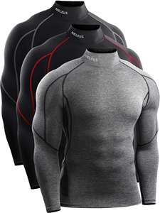Haute élasticité Rashguard Gymwear manches longues Compression Fit séchage rapide contrôle de l'humidité OEM - Product Image 6