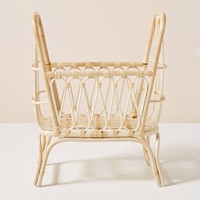 Lits de poupée en rotin, paniers de Moïse en osier, lits mignons faits à la main, berceau miniature, lits en rotin pour poupées