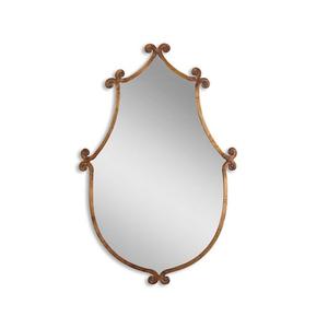 Haute Qualité Solide Miroir Décoratif Or Couleur Fini Cadre En Métal Mur Miroir Pour Hôtel Salle De Bains Salon Entrée - Product Image 1