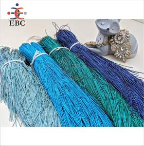 Alambre de lingote francés de la mejor calidad en Color dorado para trabajo de bordado a mano Bullion Purl French Gimp Wire para la fabricación de joyas - Product Image 2