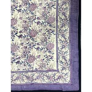 Colcha de Algodón Estampada a Mano con Diseño Tradicional Kantha, Hecha a Mano, para Bebés, para Verano e Invierno - Product Image 2