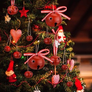 Cloches de porte de Noël exclusives avec des cloches en métal fabriquées à la main d'excellente qualité pour les fêtes de fête dans la décoration de la maison et de l'hôtel - Product Image 4