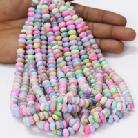 Cuentas Redondas de Cuarzo Arcoíris Multicolor de 7mm-8mm, Hilo de 15 Pulgadas, Gema AAA para Joyería y Manualidades