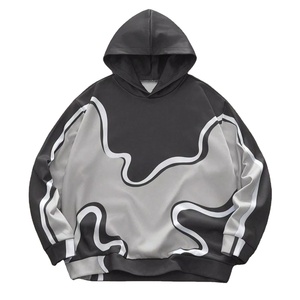 Sweat-shirt à capuche surdimensionné personnalisé pour homme, nouvelle mode, impression DTG intégrale, 100% coton, streetwear pour l'hiver - Product Image 1