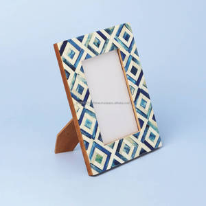 Fabricant direct, cadre photo en bois antique vintage de la meilleure qualité, écologique, durable, incrustation d'os, accessoires de décoration murale pour - Product Image 5