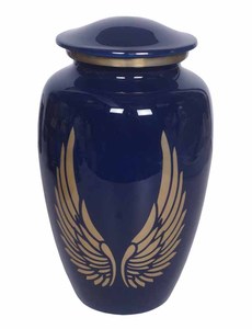 Urne funéraire légère de qualité durable humaine Urne funéraire en métal de style américain classique pour les cendres pour honorer les souvenirs Urne commémorative - Product Image 3