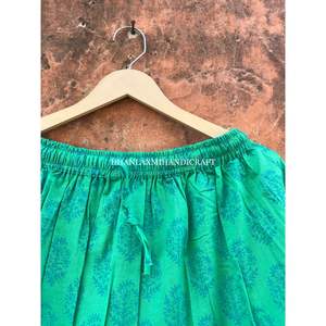 Vintage Style Bohemian Floral Printed Tunic for Women Elegant XS Size Cotton Maxi <b>Skirt</b> <b>Wrap</b> Design Natural Plus Features - Product Image 4