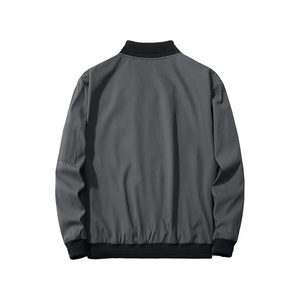 Livraison rapide Blouson aviateur imprimé Letterman en molleton de coton rose pour hommes Veste universitaire pour hommes - Product Image 6